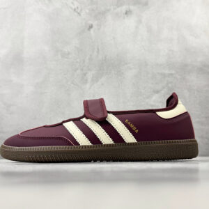 zhenhui-adidas originals Samba Jane 酒红色-IH6561
