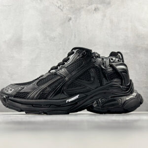 zhenhui- Balenciaga巴黎世家 Runner 黑-656063W3RA11000