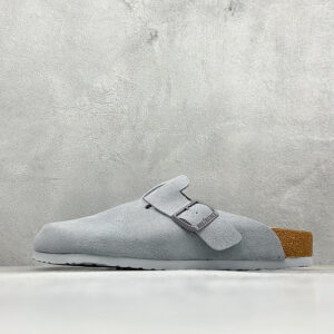 zhenhui-Birkenstock 博肯包头半拖系列 石板灰-1020526