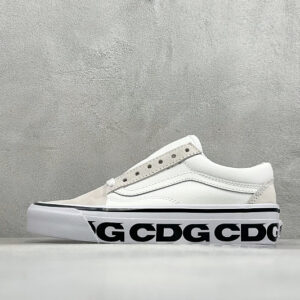 zhenhui-CDG x Vans Old Skool 川久保玲 串标 官方联名-VN0A4P3XQLZ 白色-VN000SHEPU7 黑色