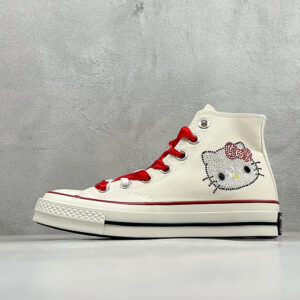 zhenhui-Converse 1970s 凯蒂猫限定高帮休闲板鞋 -162053C