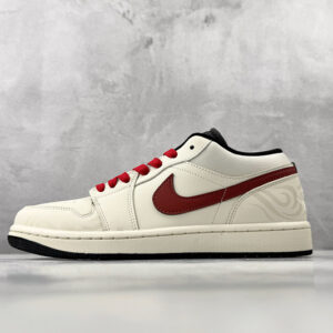 zhenhui-Jordan Air Jordan 1 墨印朱鞍 米红-553558-081