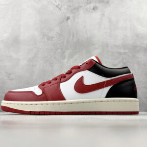 zhenhui-Jordan Air Jordan 1 Low 马年新春 CNY新年款 白红黑-DC0774-160
