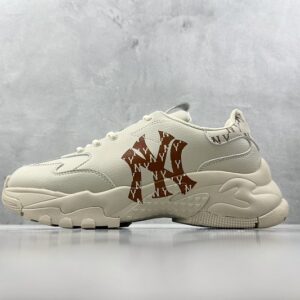 zhenhui-MLB Big Ball Chunky Monogram 象牙白-3ASHBMN3N-50IVS