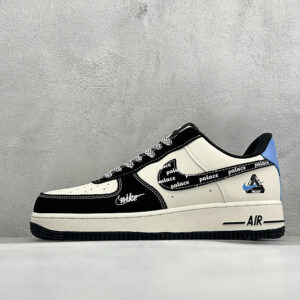 zhenhui-Nike Air Force 1'07 Low 黑米蓝撞色 空军一号低帮休闲板鞋-DW8806-005