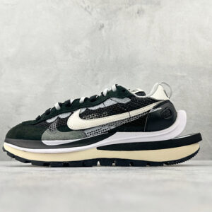 zhenhui-Sacai x Nike VaporWaffle black and white 黑白-CV1363-001