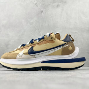 zhenhui-Sacai x Nike VaporWaffle sesame and blue void 芝麻 卡其-DD1875-200