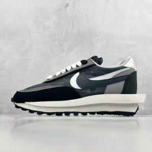 zhenhui-Sacai x Nike Waffle 解构 黑白-BV0073-001