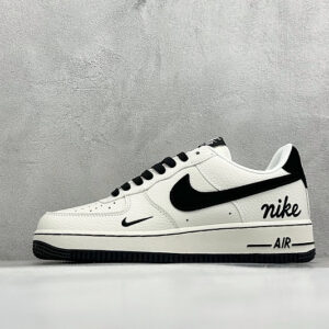 zhenhui-SC版Nike Air Force 1'07 Low 米白黑 空军一号低帮休闲板鞋-NH0601-546