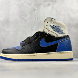 zhenhui-Union x Fragment Design × Jordan Air Jordan 1 High OG SP Royal 黑白蓝-IO7847-001